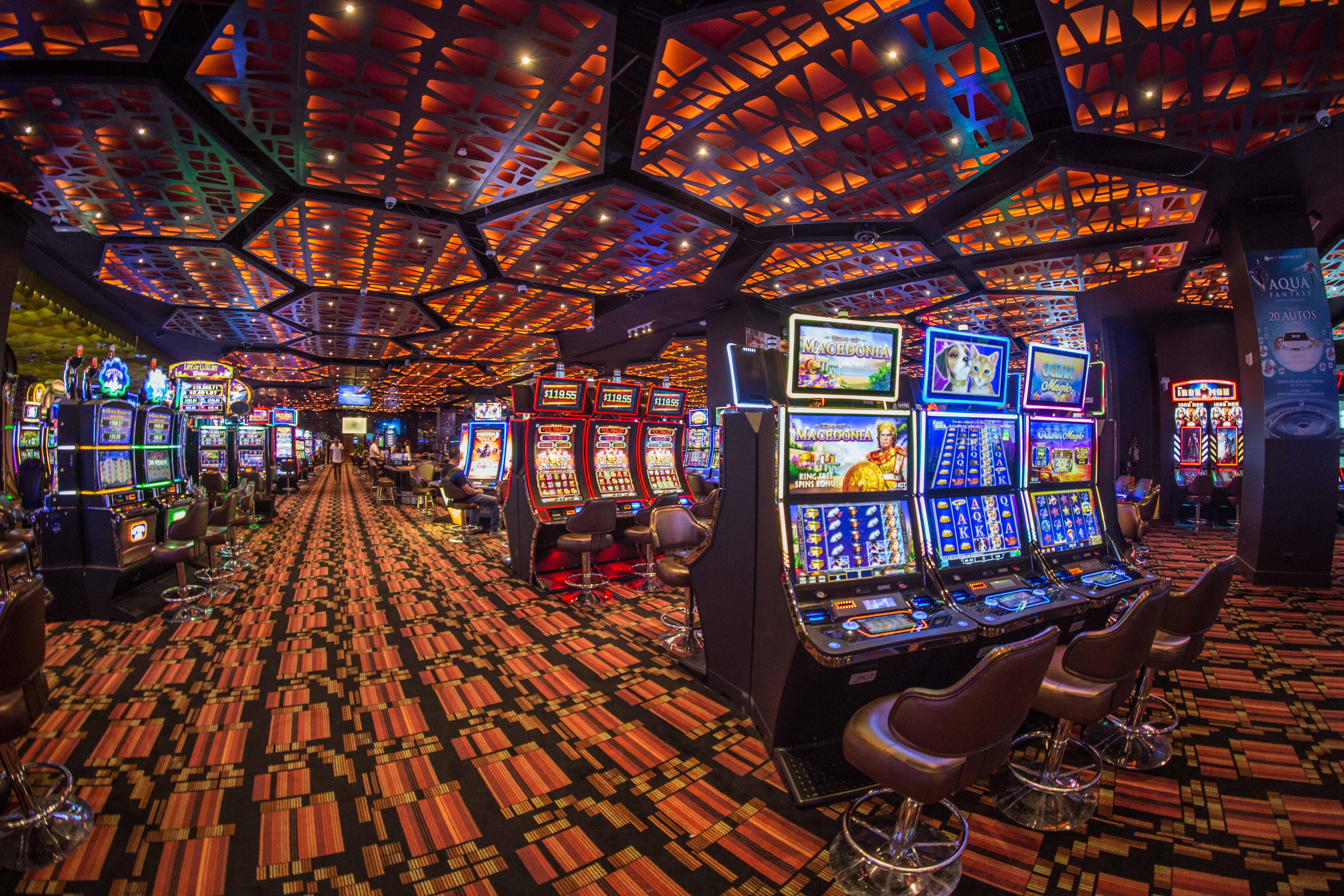 享受普恩塔德尔埃斯特酒店 埃斯特角城 外观 照片 The casino floor at Wynn Las Vegas